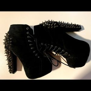 Studded Heel Boots